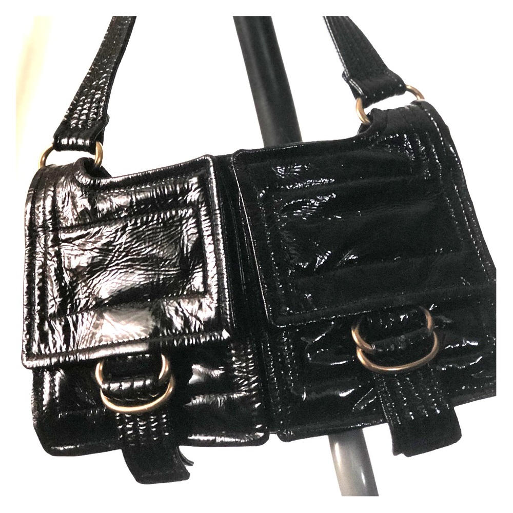 Kooba black Patent leather bag